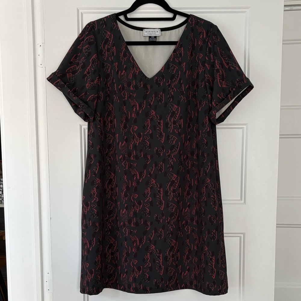 Marigold Patterned Dress